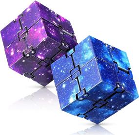 img 4 attached to 🔮 Infinity Cube: Ultimate Hand-held Stress Reliever for Anxiety Relief
