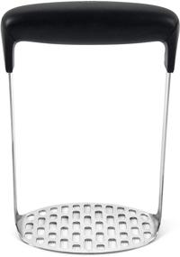 img 4 attached to Stainless Steel Smooth Potato Masher by OXO Good Grips