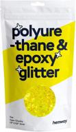 hemway polyeurethane epoxy glitter fluorescent logo