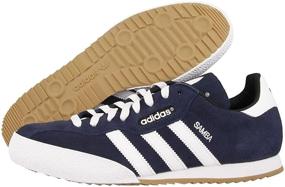 img 1 attached to 👟 Adidas Samba Men's Sneakers Blue: Stylish Footwear for Athletic Excellence