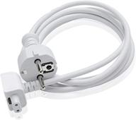 🔌 eu euro european union standard extension wall cord plug for macbook 11 inch 13 inch 60w macbook pro 15- or 17-inch 85w power adapter logo