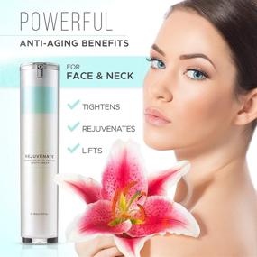 img 1 attached to Advanced Aging Solution: REJUVENATE Cream | Collagen Boosters, Growth Factor Peptides, Alpha Arbutin, Rumex & Matrixyl | Powerful Anti-Wrinkle Formula Tightens and Lifts Facial Skin