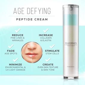 img 3 attached to Advanced Aging Solution: REJUVENATE Cream | Collagen Boosters, Growth Factor Peptides, Alpha Arbutin, Rumex & Matrixyl | Powerful Anti-Wrinkle Formula Tightens and Lifts Facial Skin