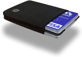 img 4 attached to Slim Credit Wallet Modern Carry Men's Accessories