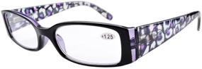 img 1 attached to 👓 Eyekepper 5 Pairs of Floral Pattern Design Reading Glasses for Women with Reader Sunglasses - +2.75 Reading Eyeglasses Included