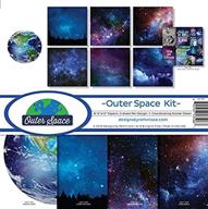 outer space collection scrapbook kit by reminisce logo