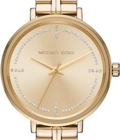 img 2 attached to Michael Kors Womens Bridgette Stainless
