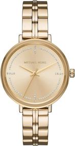 img 4 attached to Michael Kors Womens Bridgette Stainless