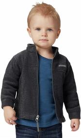 img 3 attached to Columbia Little Toddler Charcoal Heather Jacket