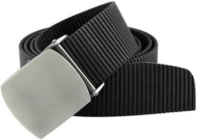 img 1 attached to Samtree Military Breathable Webbing Adjustable Men's Accessories and Belts