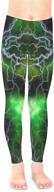 pattycandy unisex galaxy stretchy leggings girls' clothing in leggings logo