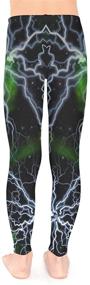 img 1 attached to PattyCandy Unisex Galaxy Stretchy Leggings Girls' Clothing in Leggings