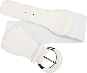 img 2 attached to BlackButterfly Elastic Stretch Thick Buckle Women's Accessories