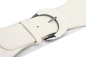 img 1 attached to BlackButterfly Elastic Stretch Thick Buckle Women's Accessories