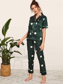 img 1 attached to Floerns Womens Printed Sleepwear Pajamas Women's Clothing