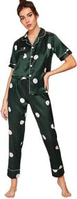 img 4 attached to Floerns Womens Printed Sleepwear Pajamas Women's Clothing