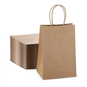 img 4 attached to Kraft Paper Bags With Handles