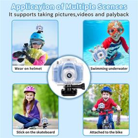 img 2 attached to Children Waterproof Underwater Camcorder Birthday Camera & Photo