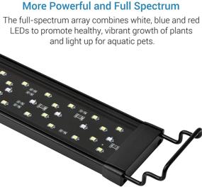 img 3 attached to 🐠 NICREW SkyLED Plus Aquarium Light for Planted Tanks - Full Spectrum Freshwater Fish Tank Lighting, Adjustable Brightness and Spectrum with External Controller - Ideal for 18-24 Inch Tanks, 18 Watts