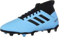 silver metallic adidas predator ground men's shoes - athletic footwear logo