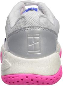 img 2 attached to 👟 Nike Metallic Silver White Women's Athletic Sneaker - Regular Fit Shoes