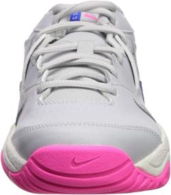 img 3 attached to 👟 Nike Metallic Silver White Women's Athletic Sneaker - Regular Fit Shoes