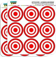 🎯 opaque target sniper scope bullseye 2-inch planner calendar scrapbooking crafting stickers logo