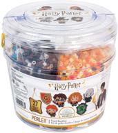 🔮 8500pcs perler harry potter beads bucket kit: create magical crafts! logo