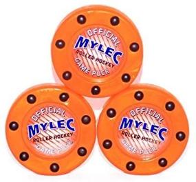 img 1 attached to Enhance Your Roller Hockey Game with the Mylec Official Roller Hockey Game Puck!