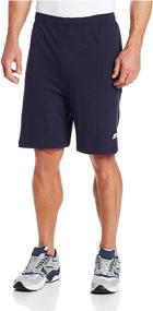 img 1 attached to 🏀 Men's Big & Tall Cotton Basketball Shorts by Russell Athletic