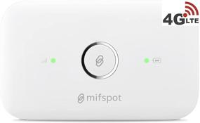 img 4 attached to 🌐 MIFSPOT MFS5573, 150 Mbps 4G LTE Mobile Hotspot, Pocket Portable Router, WiFi Network Up To 10 Devices (USA Latin Spec, AT&amp;T, T-Mobile, Movistar &amp; Digitel Venezuela) - Reach Out to Your Carrier for Optimal Data Plans