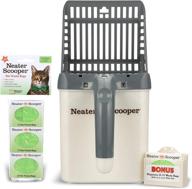 🐾 neater pet brands - neater scooper and 60 count refill bag bundle - cat litter sifter scoop system with extra waste bags: efficient cleaning solution for a neat and tidy pet environment logo