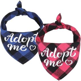 img 4 attached to LATFZ Adopt Bandanas Scarf Animals