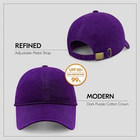 img 3 attached to 🧢 Превосходная повседневная «папина» шапка - регулируемая унисекс кепка из хлопка для мужчин и женщин, легкий стиль поло с изогнутым козырьком - CHOK.LIDS