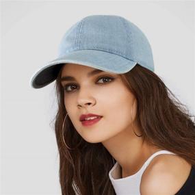 img 2 attached to 🧢 Превосходная повседневная «папина» шапка - регулируемая унисекс кепка из хлопка для мужчин и женщин, легкий стиль поло с изогнутым козырьком - CHOK.LIDS