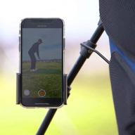 ultimate swing analysis tool: cell phone swing recording clip with golf video holder логотип