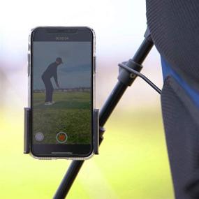 img 4 attached to Ultimate Swing Analysis Tool: Cell Phone Swing Recording Clip with Golf Video Holder