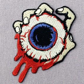 img 2 attached to Catch Eyeball Embroidered Applique Emblem