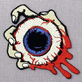 img 1 attached to Catch Eyeball Embroidered Applique Emblem