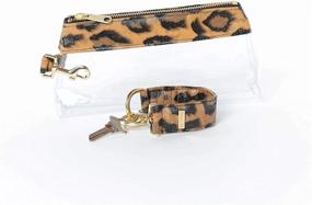 img 3 attached to 👜 Стильно и изящно: KEYPER Clear BAG Luxe - прозрачные женские сумочки и кошельки для ручек