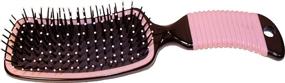 img 1 attached to Curved Mane Tail Brush Pink