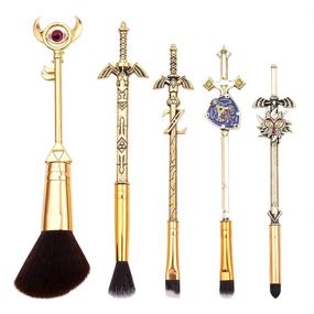 img 4 attached to 🧝 Zelda Legend Makeup Brush Set