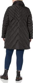 img 1 attached to Levine Womens Plus Size Length Chevron Women's Clothing