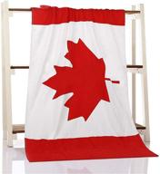 canadian blanket bedspread blankets washable logo