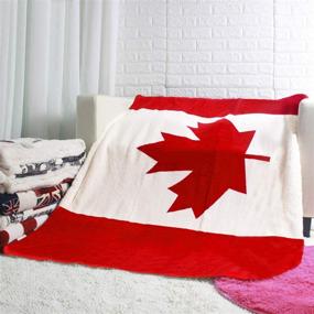 img 2 attached to Canadian Blanket Bedspread Blankets Washable
