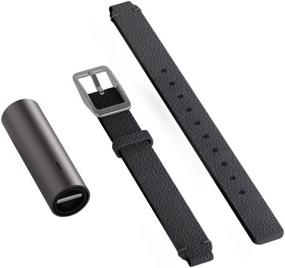 img 3 attached to 💪 Misfit Ray - Carbon Black Fitness and Sleep Tracker with Stylish Leather Band