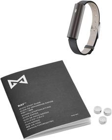 img 1 attached to 💪 Misfit Ray - Carbon Black Fitness and Sleep Tracker with Stylish Leather Band