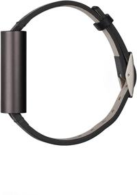 img 2 attached to 💪 Misfit Ray - Carbon Black Fitness and Sleep Tracker with Stylish Leather Band