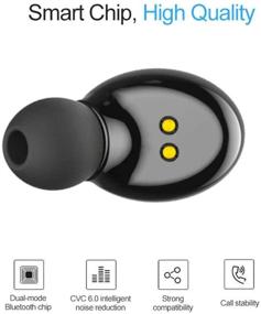 img 2 attached to Беспроводной микрофон IULONEE "Bluetooth" невидимый и водонепроницаемый