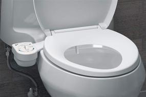 img 3 attached to 🚽 Brondell FS-10 FreshSpa Easy Bidet Toilet Attachment - Convenient White Upgrade